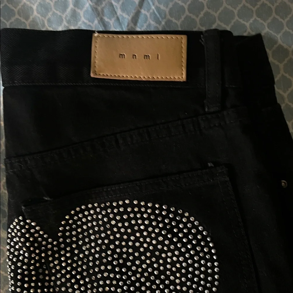 MNML Black Studded Skinny Jeans NWT🔥🔥🔥 - Picture 3 of 5